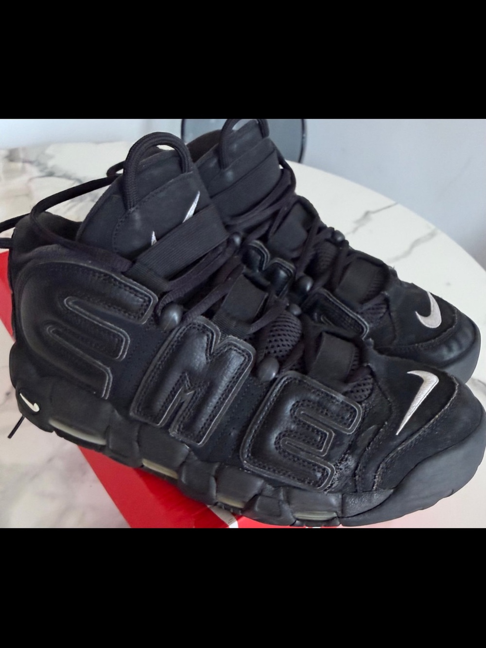 Nike Supreme x Air Uptempo Black